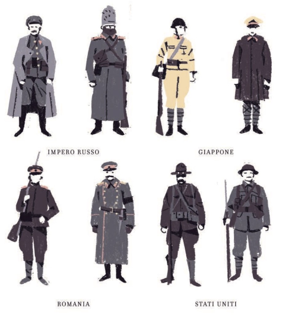 soldati uniformi "prima guerra mondiale" "Grande guerra" "Matteo Berton"