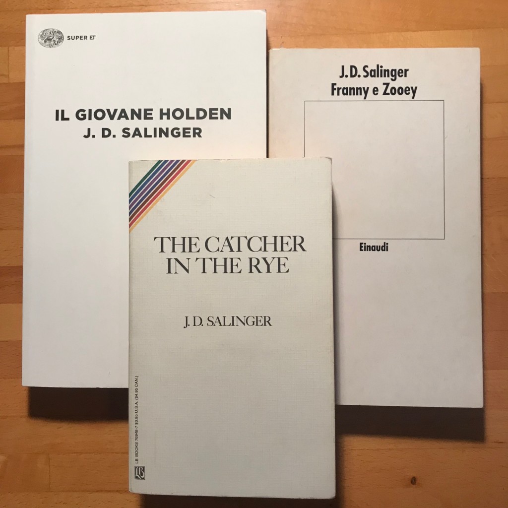 Salinger "Il giovane Holden" "Franny e Zooey" "The Catcher in the Rye" Einaudi 