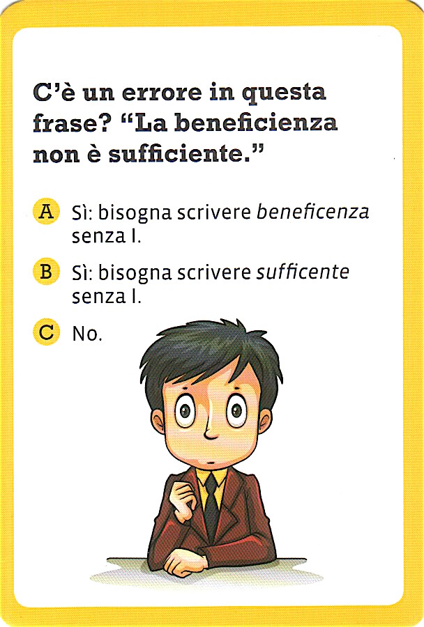 ortografia beneficenza/beneficienza sufficiente/sufficente