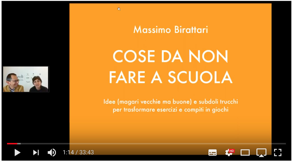 Webinar Rizzoli Education compiti scuola attività